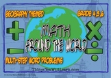 Math Around the World Task Cards