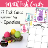 Math Task Cards - Spring