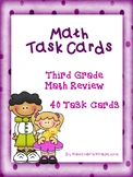 Math Task Cards Third Grade Math Review