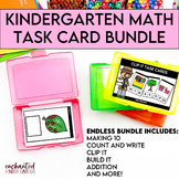 Math Task Cards Kindergarten Centers