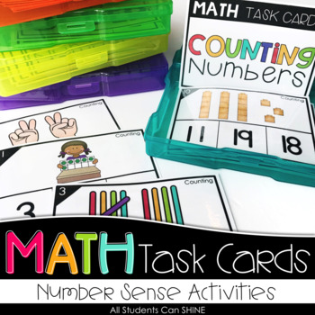 Preview of Math Task Cards - Number Sense