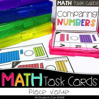 Preview of Math Task Cards - Place Value