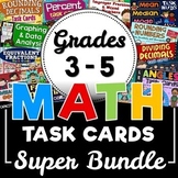 Math Task Cards SUPER BUNDLE