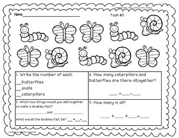 Math Tasks (2nd Grade Set #1) by Stuckey in Second | TpT