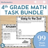 Math Tasks Bundle 4th Grade