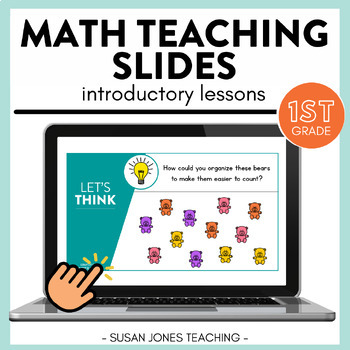 Preview of Math Teaching Slides for 1st Grade: Introductory Lessons