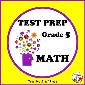 math test prep grade 5 worksheets digital bonus tpt