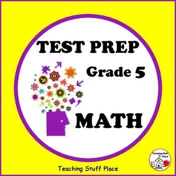 Preview of MATH TEST PREP ... Grade  5 ... WORKSHEETS  ... Digital Bonus