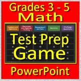 Math Test Prep Activities Grades 3 - 5  - Math Game for us