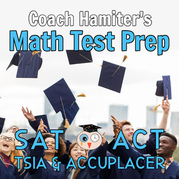 Preview of Math Test Prep Bundle for College Entrance