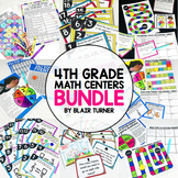 4th Grade Math Centers {ALL STANDARDS BUNDLE}