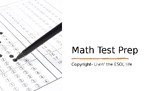 Math Test Prep Daily Review