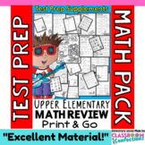 4th Grade End of the Year Math Review : Test Prep Workshee