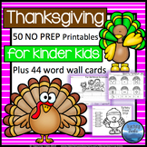 Math Thanksgiving Activities Kindergarten: Fun Thanksgivin