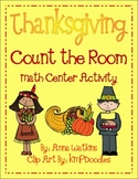 Math Thanksgiving Center - Write & Count The Room