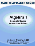 Math That Makes Sense: Homeschool Algebra 1   ** Winner In
