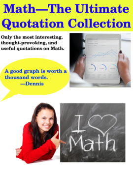 Preview of Math--The Ultimate Quotation Collection