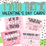 Math Theme Retro Vibes Valentine's Day Cards