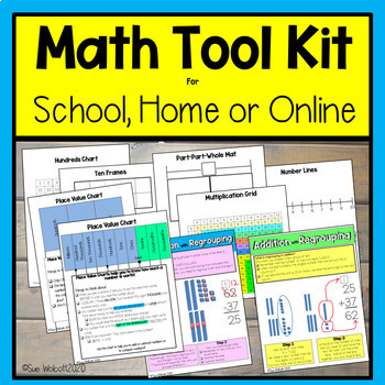 Preview of Math Tool Kit-Distance Learning-Growing Resource!