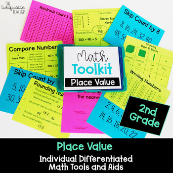 Preview of Individual Math Tool Kit Place Value 2nd Grade Distance Learning Digital