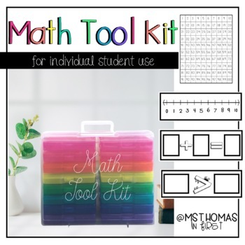 Preview of Math Tool Kit for Individual Math Kits