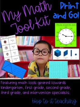 Preview of Math Tool Kit for K-3 and Intervention Specialists (Great for Distance Learning)