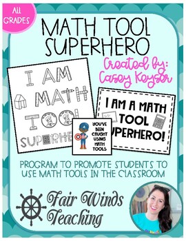 Preview of Math Tool Superhero