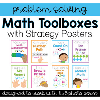 Preview of Math Toolboxes and Problem Solving Strategy Posters