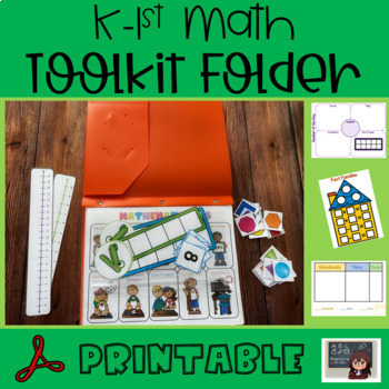 Preview of Math Toolkit k-1st Student Folder