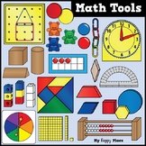 Math Tools and Manipulatives Clip Art - Huge Set!