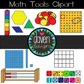 Preview of Math Tools and Manipulatives Clip Art