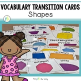 Geometry Shape Vocabulary Cards