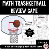 Math Trashketball Review Game: Grade 3