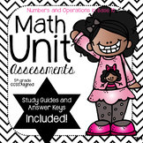Numbers and Operations in Base 10-Math Unit Assessments -(