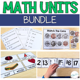 Math Units For Special Education BUNDLE (Leveled & Hands O