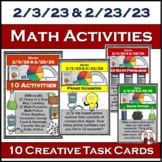 Math Upper Elementary Activities | 2/3/23 | 2/23/23