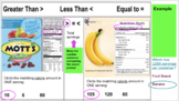 Math Using Calories and Serving Size: TWO LEVELS