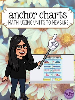 Preview of Math: Using Units to Measure- Anchor Chart