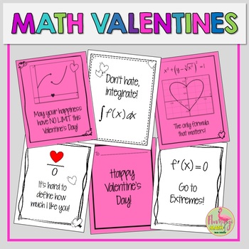 Preview of Math Valentines Freebie