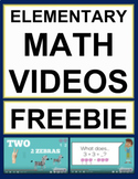 Math Videos for No Prep Elementary Math Lessons