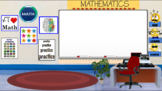 Math Virtual Classroom Background