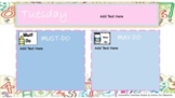 Math Virtual Weekly Learning Template