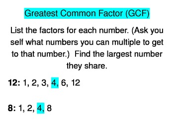 Math Visuals by We Give a Hoot About Teaching | TpT