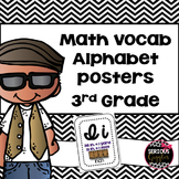 Math Vocabulary Alphabet Cursive 3rd Grade Blank