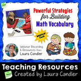 Math Vocabulary Building Professional Development Webinar