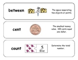 Math Vocabulary Cards for NWEA RIT 171-180