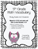 Math Vocabulary Grade 5 Module 3-4