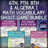 Math Vocabulary Shout Game Bundle