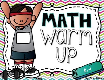 Preview of Math Warm Up: Interactive Whiteboard Version