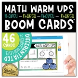Math Warm Up March Boom Cards™ Digital Task Cards - Distan